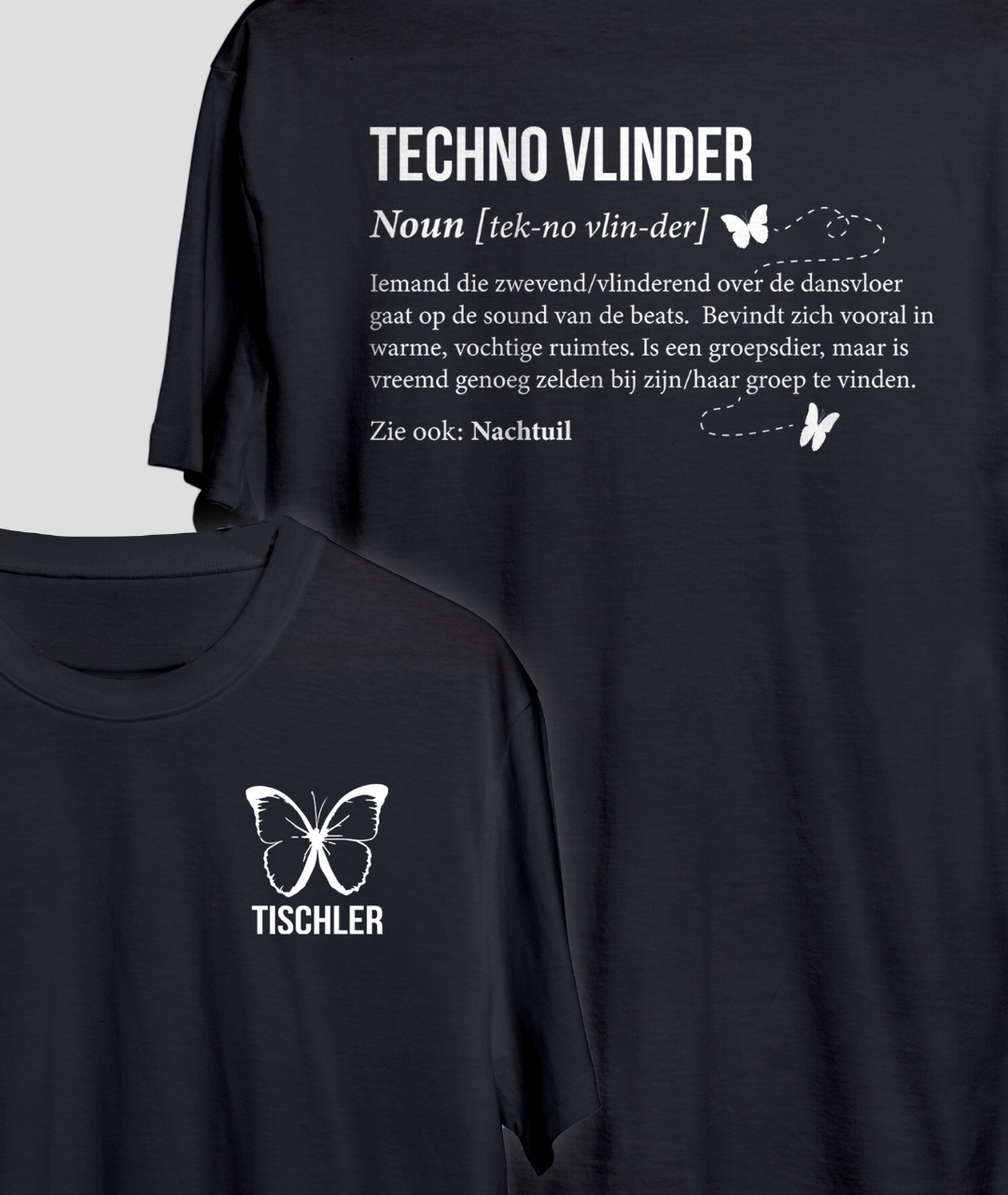 Techno Vlinder T-shirt